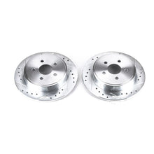 Load image into Gallery viewer, Power Stop 03-07 Chrysler PT Cruiser Rear Evolution Drilled & Slotted Rotors - Pair Brake Rotors - Slot & Drilled PowerStop
