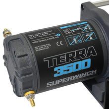 Load image into Gallery viewer, Superwinch 3500 LBS 12V DC 7/32 in x 32 ft Steel Rope Terra 3500 Winch - Gray Wrinkle Winches Superwinch