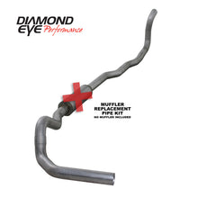 Load image into Gallery viewer, Diamond Eye KIT 4in TB MFLR RPLCMENT PIPE SGL AL: 89-93 DODGE CUMMINS 5.9L Turbo Back Diamond Eye Performance