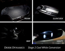 Load image into Gallery viewer, Diode Dynamics Mustang Interior Light Kit 15-17 Mustang Stage 1 - Red Bulbs Diode Dynamics