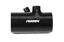Load image into Gallery viewer, Perrin 2022+ Subaru WRX Black 3in Turbo Inlet Hose w/ Nozzle (Short) Hoses Perrin Performance