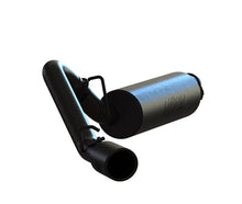 Load image into Gallery viewer, MBRP 97-99 Jeep Wrangler (TJ) Inline-4 2.5L, Inline-6 4.0L 2 1/2in Cat Back Single Side Black Coated Catback MBRP