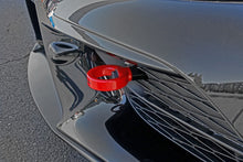 Load image into Gallery viewer, Perrin 2020 Toyota Supra Tow Hook Kit (Front) - Red Tow Hooks Perrin Performance