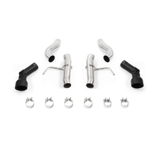 Load image into Gallery viewer, Mishimoto 2016+ Chevrolet Camaro 2.0T Dual-Tip Race Axle-Back Exhaust w/ Black Tips Axle Back Mishimoto