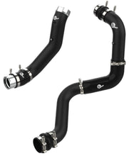 Load image into Gallery viewer, aFe BladeRunner Black 3in Aluminum Charge Pipe Kit 20-21 GM Diesel Trucks V8-6.6L (td) L5P Intercoolers aFe