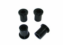 Load image into Gallery viewer, Whiteline Plus 12/05+ Nissan Frontier/XTerra Rear Spring Shackle Bushing Spring Insulators Whiteline