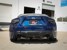 Load image into Gallery viewer, aFe Takeda Exhaust Axle-Back 13-15 Scion FRS / Subaru BRZ 304SS Blue Flame Dual Tips Exhaust Axle Back aFe