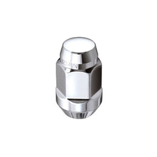 Load image into Gallery viewer, McGard Hex Lug Nut (Cone Seat Bulge Style) M12X1.25 / 3/4 Hex / 1.45in. Length (4-Pack) - Chrome Lug Nuts McGard