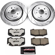 Load image into Gallery viewer, Power Stop 16-18 Cadillac ATS Rear Z26 Street Warrior Brake Kit Brake Kits - Performance D&S PowerStop