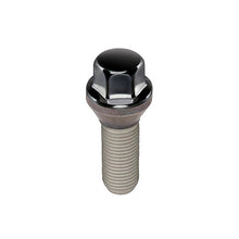Load image into Gallery viewer, McGard Hex Lug Bolt (Cone Seat) M14X1.25 / 17mm Hex / 27.5mm Shank Length (Box of 50) - Black Wheel Bolts McGard