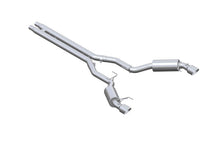 Load image into Gallery viewer, MBRP 15-17 Ford Mustang GT 5.0 3in Cat Back Dual Split Rear Race Version 4.5in Tips - Aluminized Catback MBRP