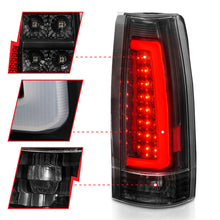 Load image into Gallery viewer, ANZO 1999-2000 Cadillac Escalade LED Taillights Black Housing Clear Lens Pair Tail Lights ANZO