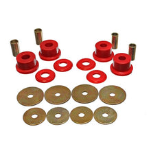 Load image into Gallery viewer, Energy Suspension 90-94 Mitsubishi Eclipse AWD Red Sub-Frame Bushing Set Bushing Kits Energy Suspension