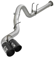 Load image into Gallery viewer, aFe Power 11-14 Ford F250/F350 6.7L Diesel Rebel XD 4in 409 SS DPF-Back Exhaust System - Black Tips DPF Back aFe