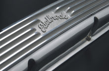 Load image into Gallery viewer, Edelbrock Valve Cover Classic Series Chevrolet 1959-1986 262-400 CI V8 Polshed Valve Covers Edelbrock