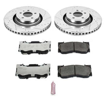 Load image into Gallery viewer, Power Stop 15-19 Ford Mustang Front Z26 Street Warrior Brake Kit Brake Kits - Performance D&S PowerStop