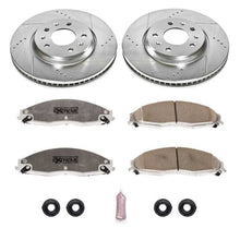 Load image into Gallery viewer, Power Stop 03-05 Cadillac CTS Front Z26 Street Warrior Brake Kit Brake Kits - Performance D&S PowerStop