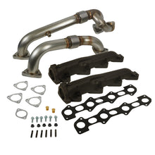 Load image into Gallery viewer, BD Diesel 08-10 Ford F-250/F-350/F-450/F-550 Powerstroke 6.4L Up Pipes Kit w/Manifold Set Connecting Pipes BD Diesel