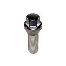 Load image into Gallery viewer, McGard Hex Lug Bolt (Cone Seat) M14X1.5 / 17mm Hex / 28.0mm Shank Length (Box of 50) - Black Wheel Bolts McGard