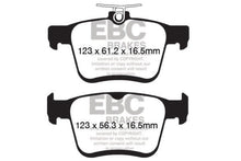 Load image into Gallery viewer, EBC 2014+ Audi A3 1.8 Turbo (w/Electronic Parking Brake) Redstuff Rear Brake Pads Brake Pads - Performance EBC