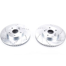 Load image into Gallery viewer, Power Stop 15-18 Subaru Legacy Front Evolution Drilled & Slotted Rotors - Pair Brake Rotors - Slot & Drilled PowerStop