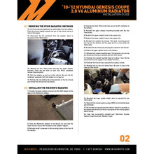 Load image into Gallery viewer, Mishimoto 10-12 Hyundai Genesis Coupe 3.8L V6 Performance Aluminum Radiator Radiators Mishimoto