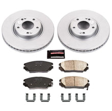 Load image into Gallery viewer, Power Stop 06-11 Hyundai Azera Front Z17 Evolution Geomet Coated Brake Kit Brake Kits - Performance Blank PowerStop