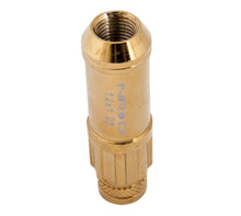 Load image into Gallery viewer, NRG 700 Series M12 X 1.25 Steel Lug Nut w/Dust Cap Cover Set 21 Pc w/Locks & Socket - Chrome Gold Lug Nuts NRG