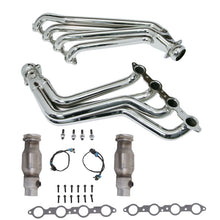 Load image into Gallery viewer, BBK 10-15 Camaro LS3 L99 Long Tube Exhaust Headers With Converters - 1-3/4 Chrome Headers & Manifolds BBK