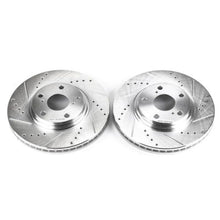 Load image into Gallery viewer, Power Stop 2003 Lexus ES300 Front Evolution Drilled & Slotted Rotors - Pair Brake Rotors - Slot & Drilled PowerStop