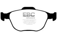 Load image into Gallery viewer, EBC 02-04 Ford Focus 2.0 SVT Greenstuff Front Brake Pads Brake Pads - Performance EBC