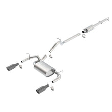 Load image into Gallery viewer, Borla 12-16 Jeep Wrangler 3.6L AT/MT 4DR 4WD S SQ RL AC SR 2.5in 2in TIP 3.5inx3.28in Black Chrome Catback Borla
