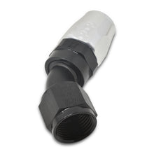 Load image into Gallery viewer, Russell Performance -16 AN Silver/Black 45 Degree Full Flow Hose End Fittings Russell