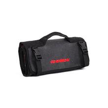 Load image into Gallery viewer, Go Rhino XVenture Gear First Aid Roll - Large (5x5in. Closed) 12oz Waxed Canvas - Black Cargo Boxes & Bags Go Rhino