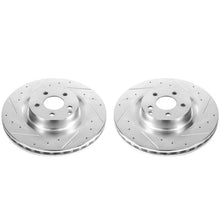 Load image into Gallery viewer, Power Stop 09-14 Mercedes-Benz CL550 Front Evolution Drilled & Slotted Rotors - Pair Brake Rotors - Slot & Drilled PowerStop