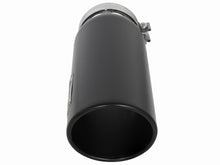Load image into Gallery viewer, aFe MACHForce XP Cat-Back SS-304 5in Interooled Exhaust Tip 5in In x 6in Outx16inL Bolt-On Right Blk Catback aFe