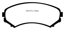 Load image into Gallery viewer, EBC 92-93 Mazda MPV 2.6 2WD Ultimax2 Front Brake Pads Brake Pads - OE EBC