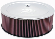 Load image into Gallery viewer, K&N Round Air Filter Assembly 5.25in ID / 5in Height / 5.125in Neck Flange / 1 1/4in Drop Base Air Filters - Universal Fit K&N Engineering