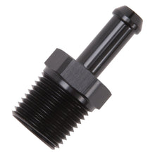 Load image into Gallery viewer, Edelbrock Hose Fittings Straight 1/2In NPT to 3/8In Barb Black Anodize Fittings Edelbrock