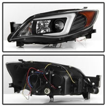 Load image into Gallery viewer, Spyder Subaru WRX 08-09 Projector Headlights - Halogen Model Only - Black PRO-YD-SWRX08-LBDRL-BK Headlights SPYDER