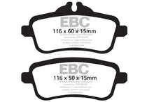 Load image into Gallery viewer, EBC 14+ Mercedes-Benz CLA45 AMG 2.0 Turbo Yellowstuff Rear Brake Pads Brake Pads - Performance EBC