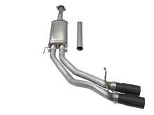 Load image into Gallery viewer, aFe Rebel Exhausts 3in SS Cat-Back 15-16 Ford F-150 EcoBoost V6 2.7/3.5L V8 5.0L w/ Black Tips Catback aFe