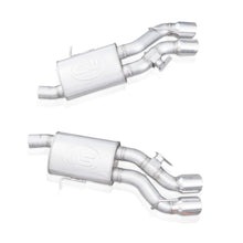 Load image into Gallery viewer, Stainless Works 2016-18 Cadillac CTS-V Sedan Axleback System Dual-Mode Turbo Mufflers 4in Tips Catback Stainless Works