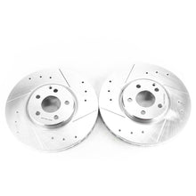Load image into Gallery viewer, Power Stop 04-06 Mercedes-Benz E500 Front Evolution Drilled & Slotted Rotors - Pair Brake Rotors - Slot & Drilled PowerStop