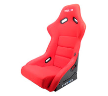 Load image into Gallery viewer, NRG FRP Bucket Seat (Red Cloth) - Large Race Seats NRG