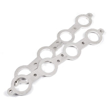 Load image into Gallery viewer, Stainless Works Chevrolet LS1/LS6 Round Port Header 304SS Exhaust Flanges 1-3/4in Primaries Flanges Stainless Works