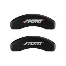 Load image into Gallery viewer, MGP 4 Caliper Covers Engraved Front & Rear No bolts/Sport Red finish silver ch Caliper Covers MGP