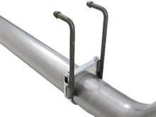 Load image into Gallery viewer, aFe Rebel XD 4in SS Down-Pipe Back Exhaust w/Dual Polished Tips 17-18 Ford Diesel Trucks V8-6.7L(td) DPF Back aFe
