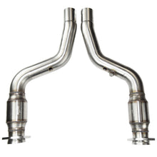 Load image into Gallery viewer, Kooks 11-15 Dodge Charger SRT8/12-15 Challenger SRT8 3in x 2 3/4in Catted SS Connection Pipes Connecting Pipes Kooks Headers