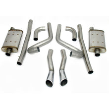 Load image into Gallery viewer, JBA 65-66 Ford Mustang 260-428 409SS Dual Through Rear Valance Header Back Exhaust Header Back JBA